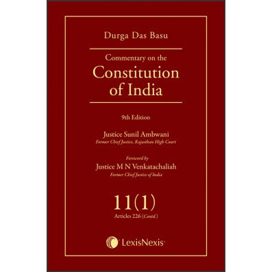 Commentary on the Constitution of India; Vol 11(1) ; (Covering Article 226 (Contd))