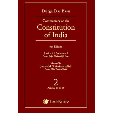 Commentary on the Constitution of India; Vol 2 ; (Covering Articles 13 to 14)