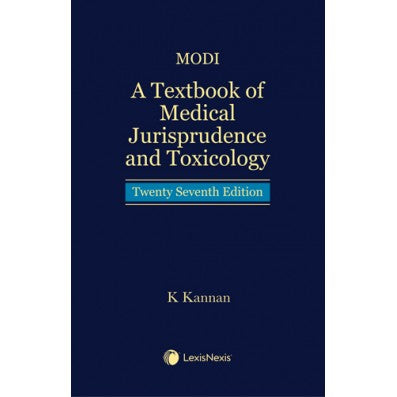 A Textbook of Medical Jurisprudence and Toxicology