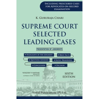 Supreme Selected Leading Cases in 2 volumes