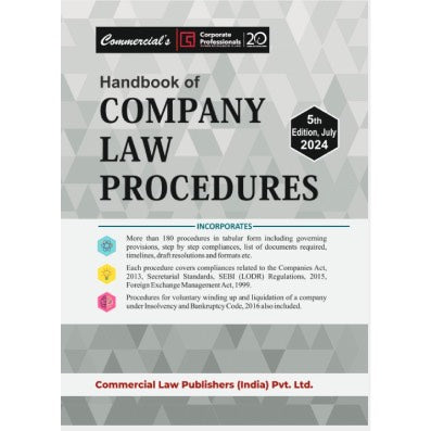 Handbook of Company Law Procedures (5th Edition, 2024)