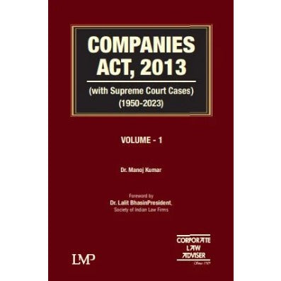 Companies Act, 2013 With Supreme Court Cases (1950-2023) In 2 Volumes